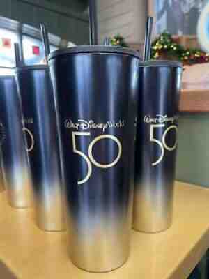 2021 Disney Parks Starbucks Tumbler 50th Anniversary Black & Gold Luxe New - Sold on eBay Nov 29, 2021 for $89.90