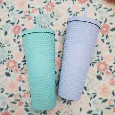 STARBUCKS 2021 studded mint lilac Holiday 2021 US released venti 24oz diamond - Sold on eBay Nov 30, 2021 for $55.00