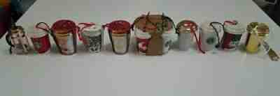 Starbucks Christmas Ornaments Lot of 13 - Sold on eBay Nov 28, 2021 for $86.00