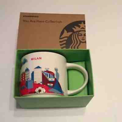 Starbucks Milan YAH Mug Italy Fashion Cable Car Duomo You Are Here - Sold on eBay Oct 21, 2021 for $84.99