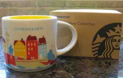 Starbucks Mug Copenhagen You Are Here YAH Collector Coffee Cup Tea Denmark