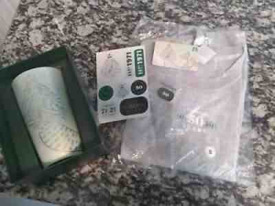 Starbucks 50th Anniversary package Tumbler, T shirt Stickers Pin and Gift card! - Sold on eBay Sep 30, 2021 for $80.99