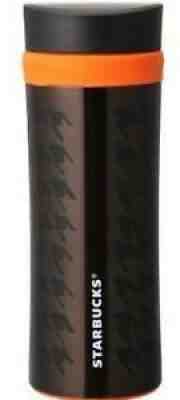 Starbucks Japan Halloween 2015 Stainless Black Bottle Houndstooth Bat 295ml - Sold on eBay Sep 21, 2021 for $80.93