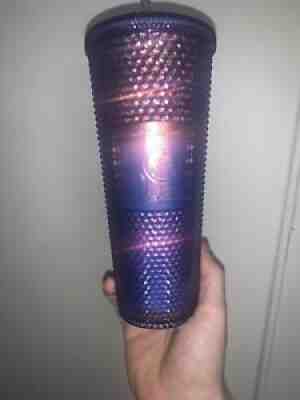 Walt Disney World 50th Anniversary Starbucks Studded Tumbler - Sold on eBay Nov 07, 2021 for $80.00