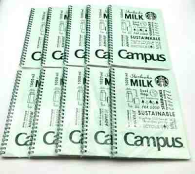 Starbucks Japan Campus Kokuyo Ring Note Books Light Green Limited /10 Note Books - Sold on eBay Oct 11, 2021 for $79.99