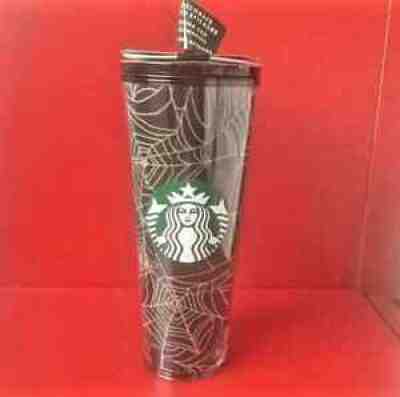 Starbucks Mexico 2021 Dia De Muertos Glow In The Dark Halloween Spider Web 24oz - Sold on eBay Oct 17, 2021 for $79.99