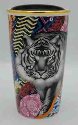 Starbucks Tristan Eaton Tiger Ceramic Travel 12oz Mug - Cup - Tumbler - Limited - Sold on eBay Oct 19, 2021 for $79.99