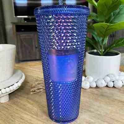 2021 Disney 50th Anniversary Starbucks Blue Studded Tumbler NEW - Sold on eBay Oct 23, 2021 for $79.99