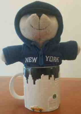 Starbucks Relief Mug New York City Black & White Taxi Coffee Cup AND NY Bearista - Sold on eBay Nov 08, 2021 for $79.99