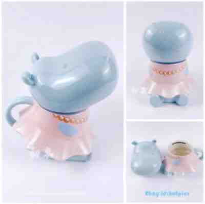 Starbucks Christmas 2021 Hippopotamus Mug Ceramics Lovely 14oz Gift New - Sold on eBay Dec 02, 2021 for $95.99