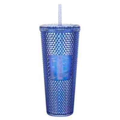 NEW Walt Disney World 50th Anniversary Starbucks Studded Tumbler Cup 24 oz Venti - Sold on eBay Nov 11, 2021 for $79.99