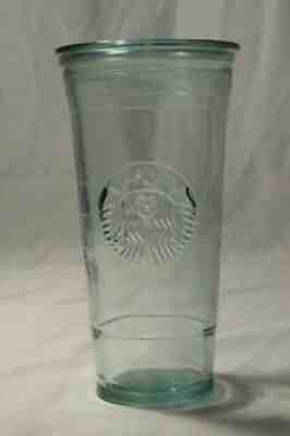 Starbucks 20oz Venti Tumbler Recycled Glass Cold Beverage Made in Spain With Lid - Sold on eBay Nov 16, 2021 for $79.99