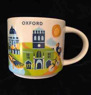 Starbucks Oxford YAH Mug England Dodo University Bird Rowing Cup You Are Here UK