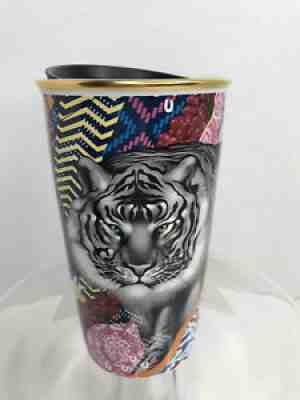 Starbucks Tristan Eaton Tiger Ceramic Travel 12oz Mug - Cup - Tumbler - Limited - Sold on eBay Nov 02, 2021 for $79.95