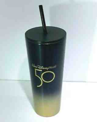 2021 Disney Parks Starbucks Tumbler 50th Anniversary Black & Gold 24oz Cup Mug - Sold on eBay Nov 23, 2021 for $79.95