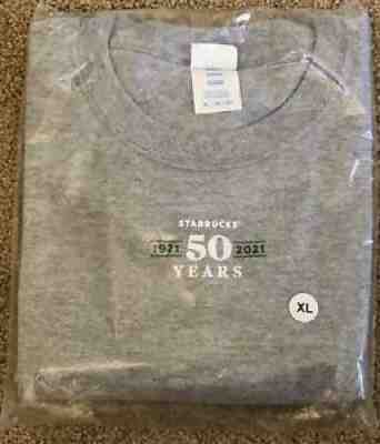 Brand New Starbucks 50th Anniversary T Shirt Size X-Large Limited Employees Only - Sold on eBay Oct 09, 2021 for $79.00