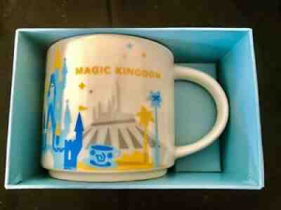 Disney Magic Kingdom STARBUCKS Version 1 You Are Here Mug. New In Box - Sold on eBay Nov 22, 2021 for $79.00