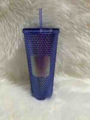 Disneyland 50th Anniversary Starbucks Studded Blue Tumbler Cup - Sold on eBay Oct 16, 2021 for $78.95