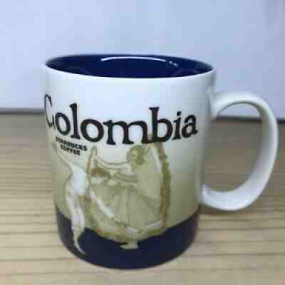 Starbucks Coffee Mug - COLOMBIA - Global City Icon Series 16 Oz