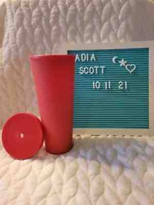 Starbuck Tumbler Red Matte Soft Touch - Sold on eBay Oct 19, 2021 for $78.00