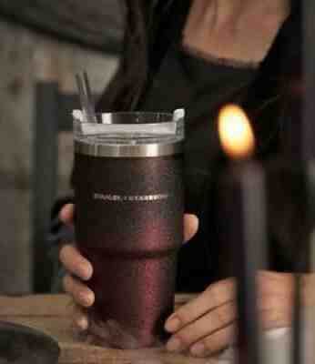 Starbucks 2021 Tumbler Halloween Mysterious Dark Night Black & Red 20oz Cup - Sold on eBay Nov 16, 2021 for $76.80