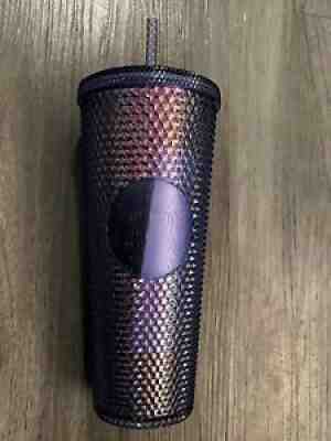 Walt Disney World Starbucks 50th Anniversary Celebration Studded Blue Tumbler - Sold on eBay Nov 08, 2021 for $76.00