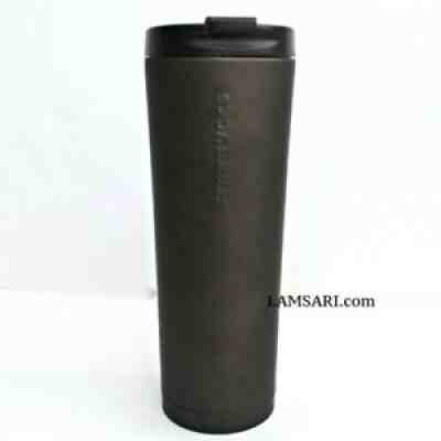 Starbucks 2012 Matte Black Soft Touch Stainless Steel Venti Tumbler RARE - Sold on eBay Oct 25, 2021 for $75.95