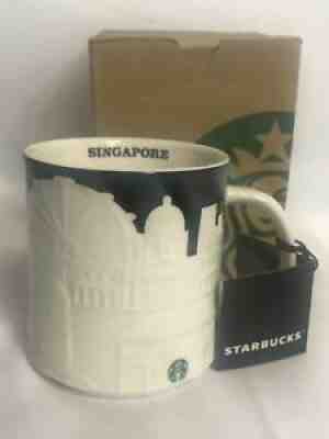 Starbucks 2013 Singapore, Relief City Mug, New W/Tags and Box, Singapore Flyer - Sold on eBay Nov 25, 2021 for $75.49