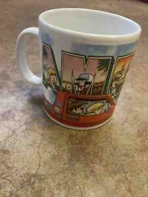 Starbucks Garry Trudeau Doonesbury 2000 Large Mug "Greetings from America" RARE - Sold on eBay Sep 13, 2021 for $75.00