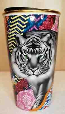  Sumatra Tiger Ceramic Travel Coffee Mug Tumbler Cup TRISTAN EATON ð??¥ - Sold on eBay Sep 21, 2021 for $75.00