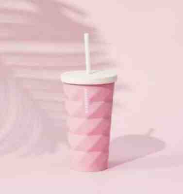 Starbucks 2020 China Tumbler Summer Pink Diamond Pineapple 16oz stainless Cup - Sold on eBay Oct 04, 2021 for $75.00