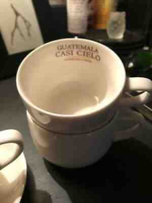 Starbucks Guatemala Casi Cielo Rare cup and saucer set - Sold on eBay Oct 21, 2021 for $75.00