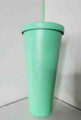 NEW UNUSED STARBUCKS MATTE MINT GREEN STAINLESS STEEL 24OZ VENTI TUMBLER 2015 - Sold on eBay Oct 24, 2021 for $75.00
