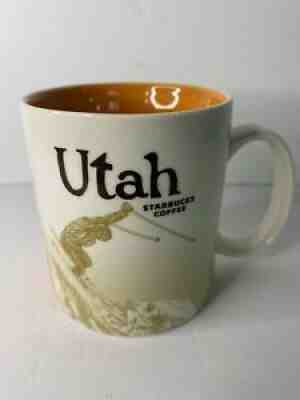 Starbucks Coffee Collectible Mug 2012 Utah Global Icon Skier Mountain Rare - Sold on eBay Nov 08, 2021 for $75.00