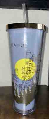 RARE Starbucks Seattle Gas Works Park 2014 Venti Tumbler 24 oz HTF Cold Cup - Sold on eBay Nov 09, 2021 for $75.00