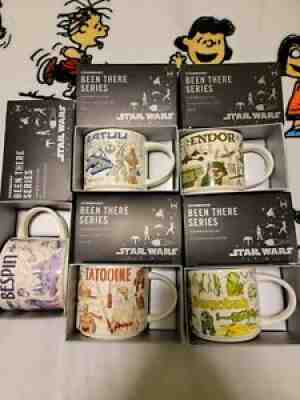 Starbucks Star Wars Been There Mugs Lot Of 5 - Sold on eBay Dec 06, 2021 for $199.99