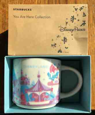 STARBUCKS Disney Parks Disneyland Fantasyland - You Are Here Mug: Version 2 - Sold on eBay Sep 24, 2021 for $99.99