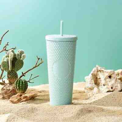Starbucks Korea 2021 Summer mint stud tumbler 710ml + TRACK - Sold on eBay Sep 19, 2021 for $79.90