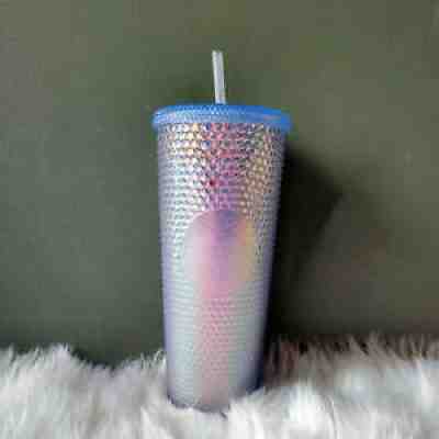 Starbucks 2021 China Christmas Ice Jade Blue Gradient Studded 24oz Cup Tumbler - Sold on eBay Dec 04, 2021 for $79.00