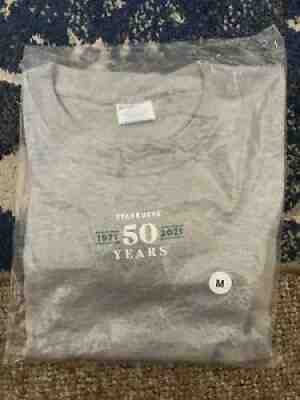 Brand New Starbucks 50th Anniversary T Shirt Size M Limited Employees Only - Sold on eBay Dec 04, 2021 for $78.56