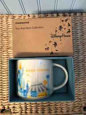 Disney Magic Kingdom Version 1 You Are Here (YAH) Starbucks Mug. NWT - Sold on eBay Nov 06, 2021 for $75.99