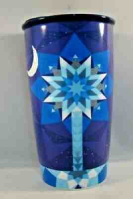 Starbucks South Carolina Tumbler Mug Ceramic Palmetto Tree Blue 12 Ounce Rare - Sold on eBay Nov 09, 2021 for $75.00
