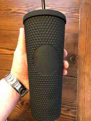Starbucks LIMITED EDITION 24 oz Matte Black Studded Tumbler Cup 2021. Brand New. - Sold on eBay Nov 21, 2021 for $75.00