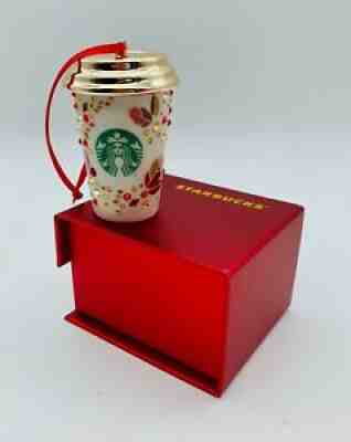 Starbucks 2013 Swarovski Crystal Holiday Christmas Ornament - Sold on eBay Nov 26, 2021 for $75.00
