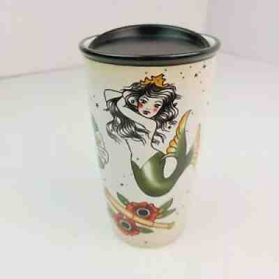 2015 Starbucks Mermaid Siren Tattoo 12 oz. Travel Mug Tumbler W/ Lid - Sold on eBay Nov 26, 2021 for $75.00