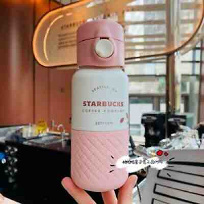 New Starbucks 2021 China Pink White Gold Sakura 12oz Woven Pattern Cup Tumbler - Sold on eBay Sep 18, 2021 for $74.99