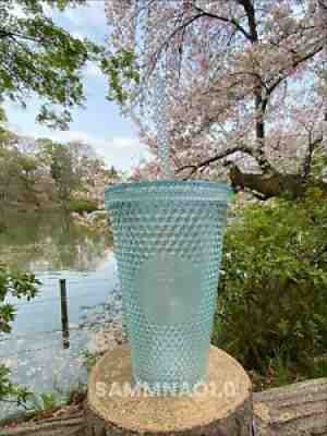 Brand NEW! Starbucks Japan Release Studded Tumbler Icy Blue 16oz Cold Cup 14cups - Sold on eBay Sep 22, 2021 for $74.99