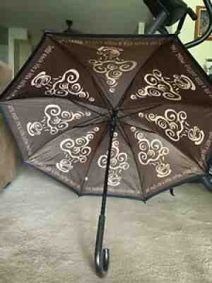 RARE Starbucks Golf Umbrella NEW - Sold on eBay Oct 13, 2021 for $74.99
