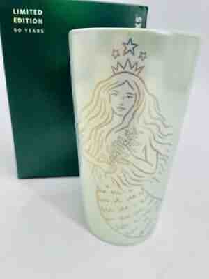 Starbucks 50th anniversary 2021 siren ceramic limited edition cup tumbler - Sold on eBay Oct 07, 2021 for $74.98