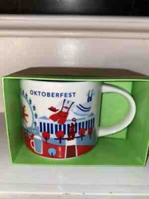Starbucks OKTOBERFEST Germany  You Are Here Mug with SKU, Brand New In Box - Sold on eBay Oct 28, 2021 for $74.00